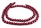 TheBeadChest 10mm Natural Round Wood Beads, Wooden Beads Loose Wood Spacer Beads for DIY Jewelry Making, 4 Sizes (8mm, 10mm, 12mm, 20mm) - Red